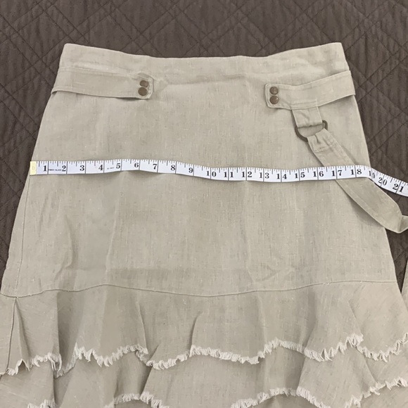 São Paulo NWOT Long Linen Skirt size 8 - Picture 16 of 17